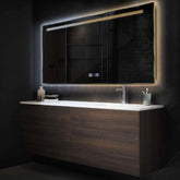 Espejo LED Rectangular | Botones táctiles | Función antivaho | Temperatura de color ajustable - Reyze Seria Minimal Model 5